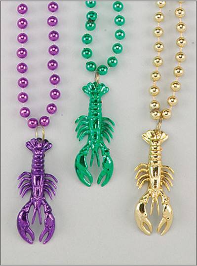 Creatures & Critters Crawfish Throw Beads Mix