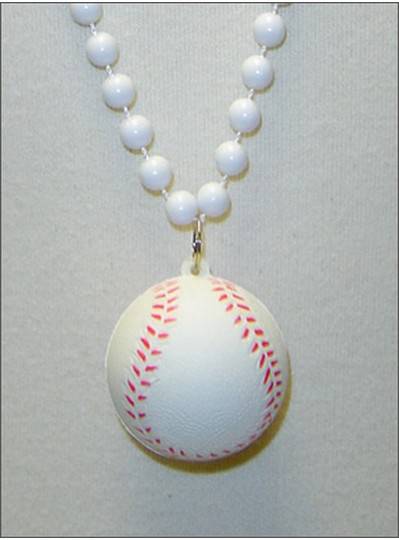 Sports Themes 33" Baseball Beads