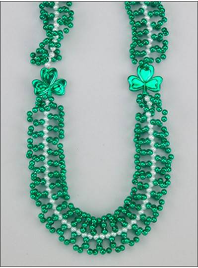 Irish Themes Spiral Beads & Shamrocks