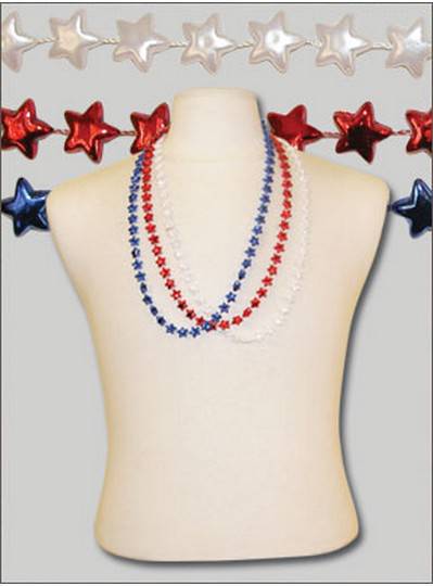 48" Star Mix Red, White & Blue