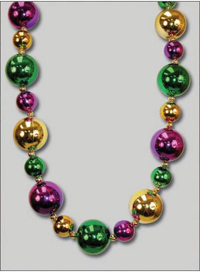 Big and Long Mardi Gras Beads