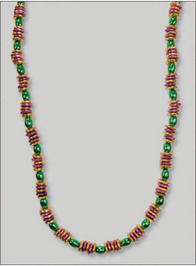 Handstrung Mardi Gras Beads