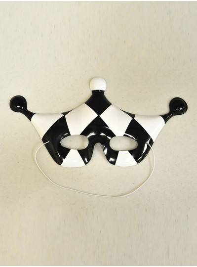 Mardi Gras Black and White  Mask SA-315B