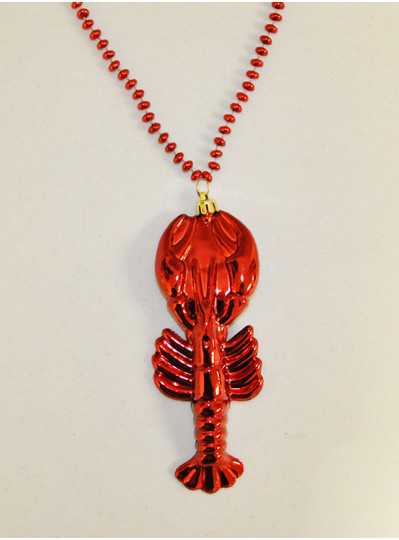 Creatures & Critters - 42" Red Crawfish Bead