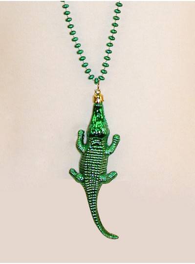 Creatures & Critters - Green Alligator Bead