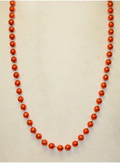 36" 10mm Round Metallic Orange