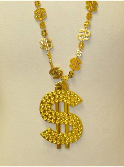 33 inch Dollar Sign Bling Bead