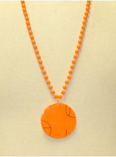 33" 7.5MM Beads  with 2.5" Basketball Disc