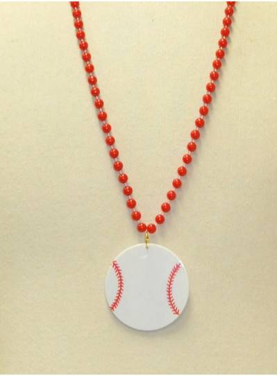 33" 7.5MM Beads  with 2.5" Baseball Disc