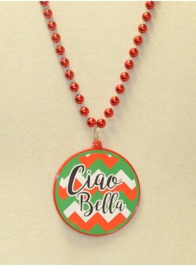 33" Red Ciao Bella Decal