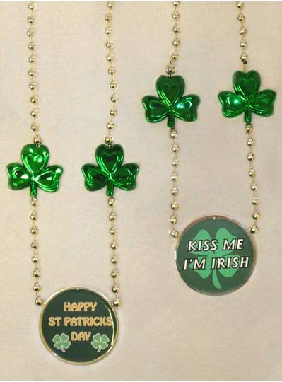 33" 2 Sided Happy St. Patricks Day Bead