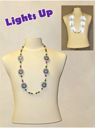 Light Up Mardi Gras Beads