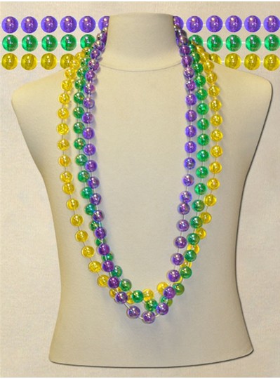 48" inch 18mm Aurora Borealis Beads