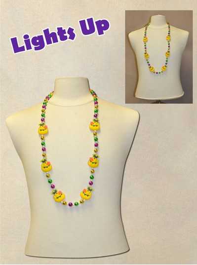 Light Up Mardi Gras Beads