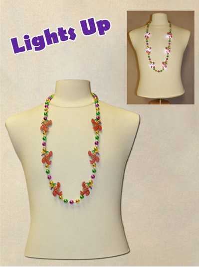 Light Up Mardi Gras Beads