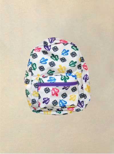 Mini Fleur De Lis Backpack