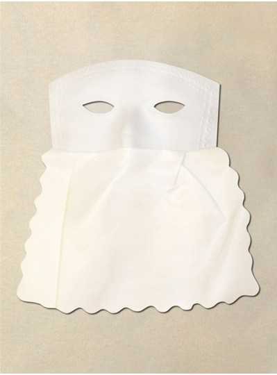 White Curtain Mask