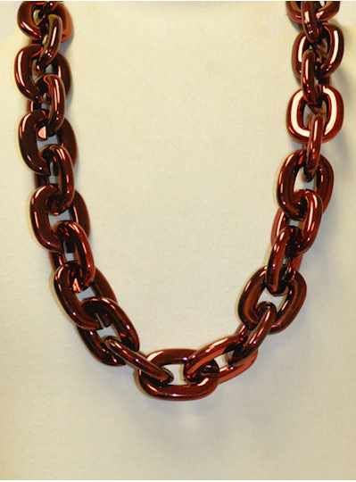 36" Jumbo Link Red Chain - Copy
