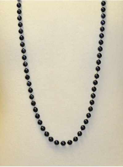 48" 10mm Black Beads - DOZEN - 12 PIECES - Copy