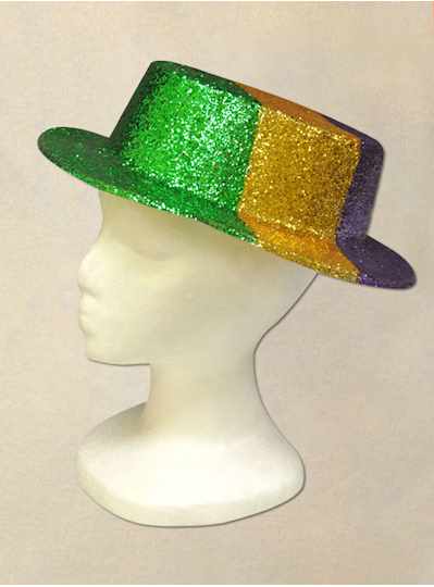 Hats & Headgear Green Sparkle Derby - Copy