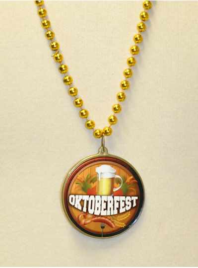 33" 7.5MM Booze Beads - Oktoberfest Bead With Beer