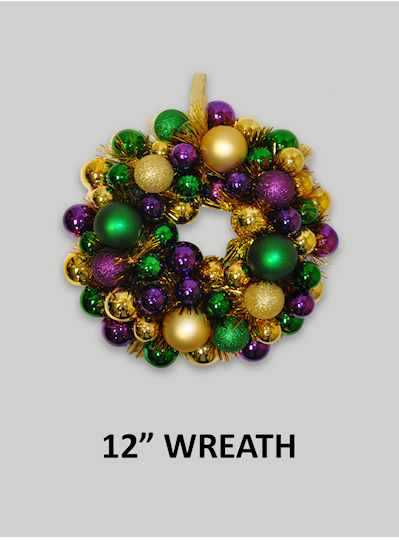 Decorations - 16" Foil Wreath - Copy