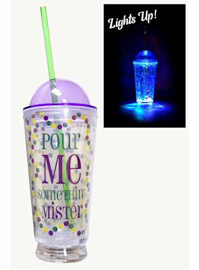 16OZ Pour Me Somethin Mister LED Tumbler2