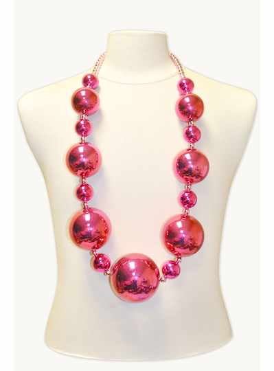 Jumbo Pink Blinky Bead - EACH - Copy