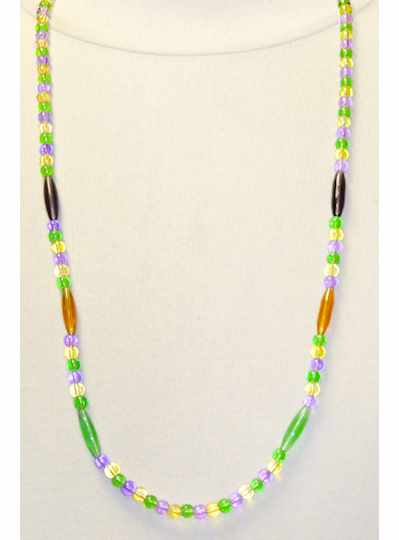 Handstrung Beads 38" Glass PGG Beads - Copy