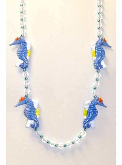 36" 10MM Seashell Luau Beads - Copy