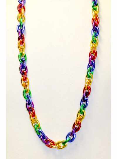 40" HEAVY CHAIN RAINBOW