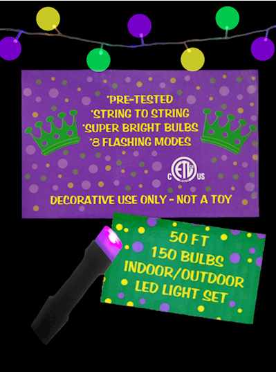 LIGHTS-50FT LED PGG