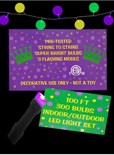 LIGHTS-100FT LED PGG