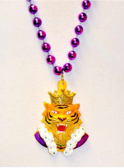 Sports Themes- Tiger with Crown and Purple Robe