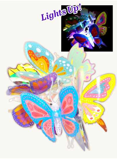 18" LTUP Butterfly Wand Animal