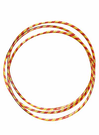 Plush Dolls & Toys -26" Hula Hoop Red and Gold Ita