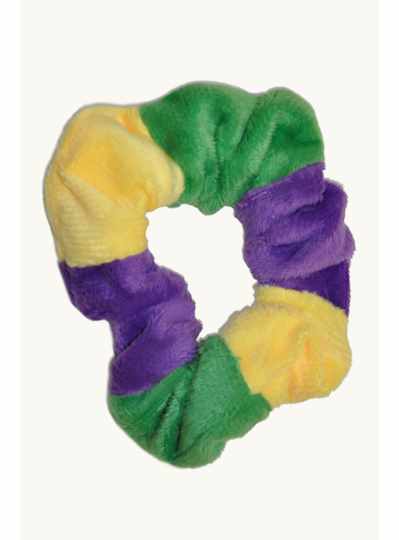 PGG Hair Scrunchies -Mardi Gras -2 Dozen -24 Piece