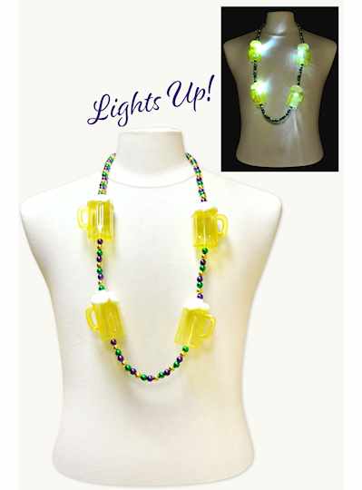 PGG W/4 Light Up Beer Mugs - EACH