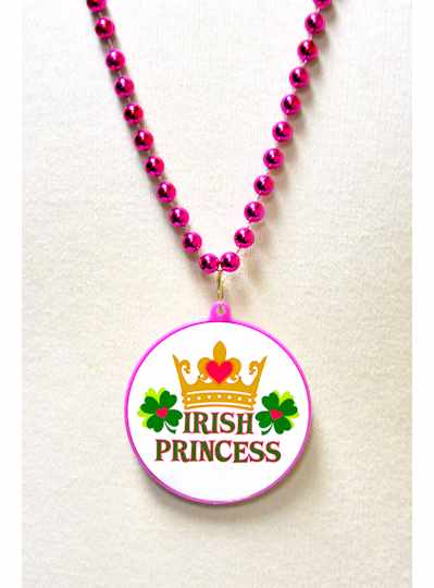 33" Green and Pink Irish Princess Decal - Dozen - 