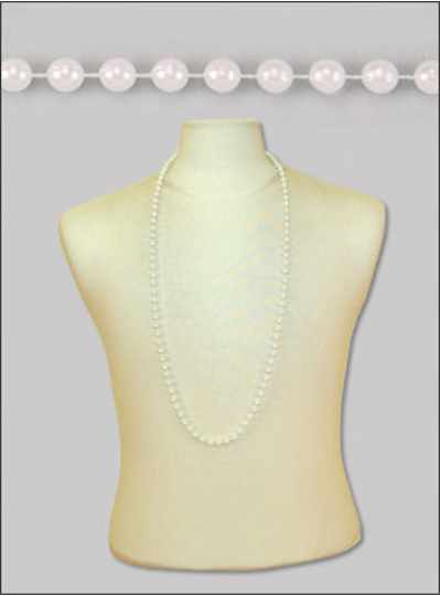 42" 10mm Pearls White - DOZEN - 12 Necklaces