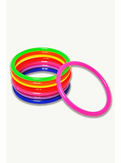 5MM Assorted Plastic Bangles - 6 Dozen