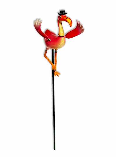 4" Bobbing Flamingo Pick