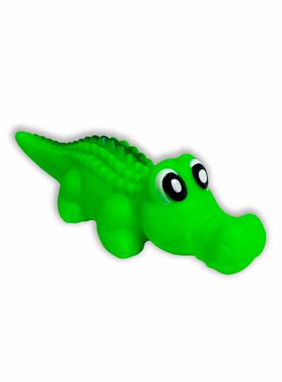8" Rubber Alligator Squeaky Parade Throw - DOZEN -