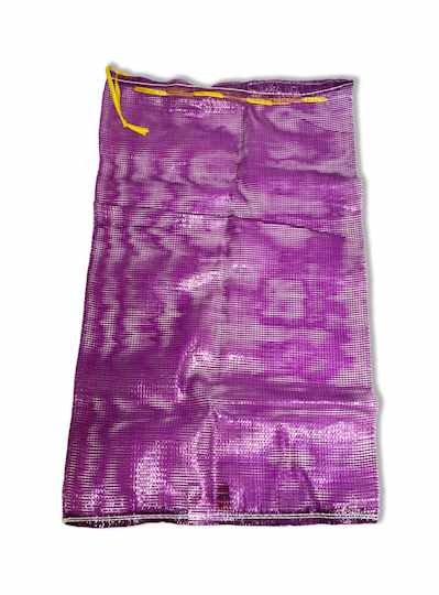 Purple Mesh Bags - Onion Sack - 10 PACK