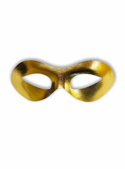 Gold Mardi Gras Eye Mask - EACH