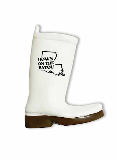 Rubber Louisiana "Down on The Bayou" Shrimp Boot -