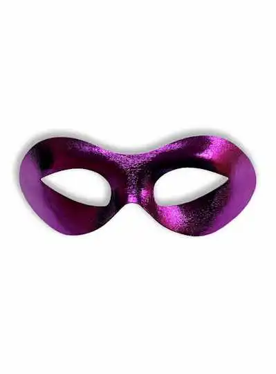 Purple Mardi Gras Eye Mask - EACH