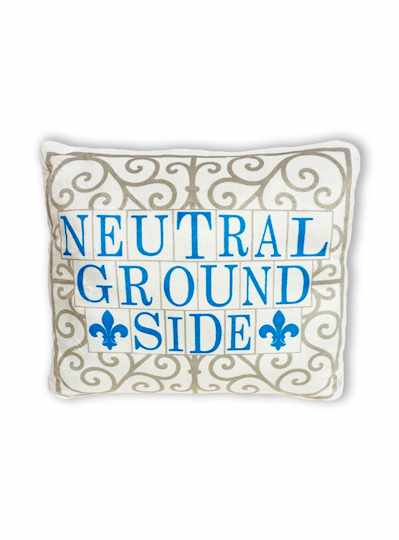 9" x 9" Plush Neutral Ground Side Pillow - BAG - 9