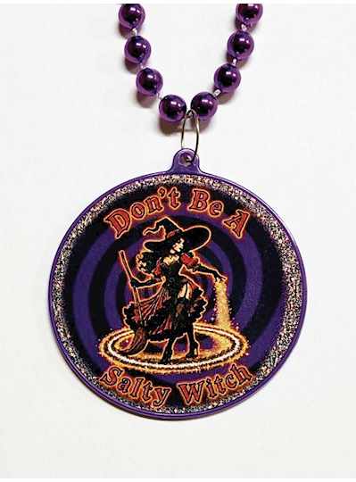 Halloween Beads - Witches - "Dont Be a Salty Witch