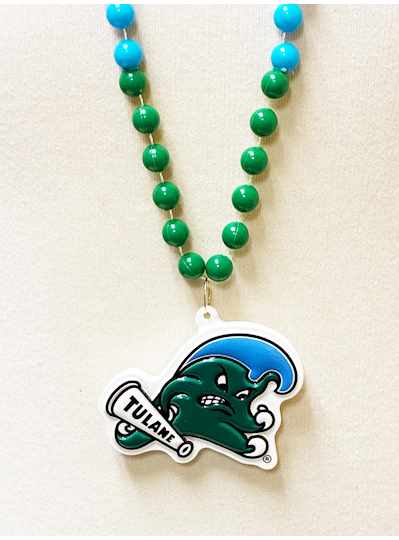 Sports Themes Tulane University Necklace